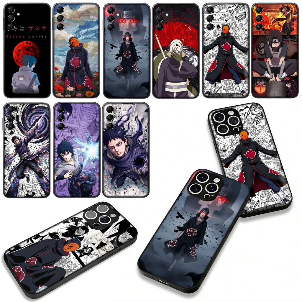 Tobi Sasuke Narutos Obito Uchiha Itachi for Motorola G54 G05 G24 G55 G75 G85 G15 G57 G86 Power Edge 50 30 Fusion neo Pro Case