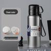 MRSIKEY 1160 мл Термобутылка для чая с двумя крышками и ситечком