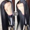 New 20 Inch Lace Front Wig Human Hair Pre-Pulled Baby Hair Glue Free Human Hair Wig For Black Women Natural Color Glueless Wigs