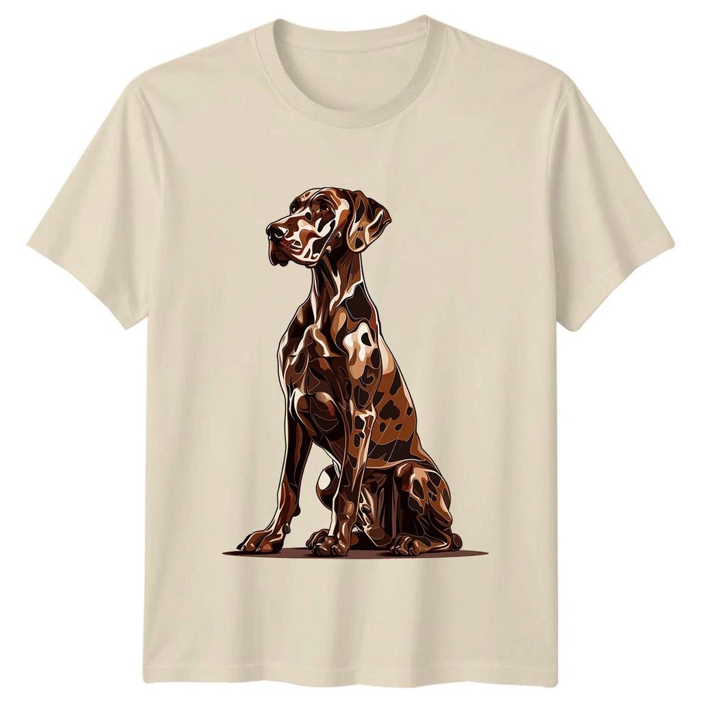 Dogs Animal Dog Pet Wear Puppy Natural Colour Unisex Adult T-Shirt Gift Tee