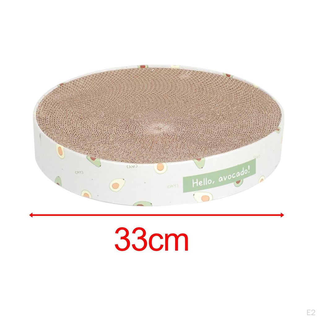 Cat Scratcher Pad Bowl Cardboard Protect Furniture Grinding Claw Pet Cats Sleeping Bed