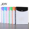 Папка для документов 3 шт., 11-дырочная папка-файл формата А4 с кнопкой-защелкой, Цветной органайзер, Пылезащитный чехол, Горизонтальный и вертикальный прозрачный карман для этикетки,