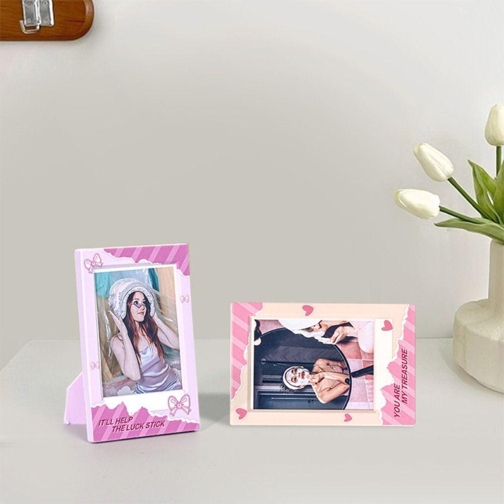 3 Inch 3 Inch Photo Frame Mini Mini Film Frame Color Frame 3 Inch Photo Holder Children's Art
