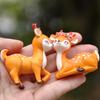 Новые фигурки диких животных Маленький олененок, украшения, миниатюрные аксессуары для сказочного сада, Декор, Фигурка-игрушка