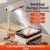 Регулируемые углы Вытяжка для барбекю Низкий уровень шума Вытяжка для кухонных испарений Для внутреннего использования