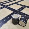 Мультяшная DIY Дорога Рельсовый Транспорт и Бумажная Лента Железнодорожная Магистраль Лента