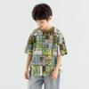 Duo Duo Jia Boys' Cool & Breathable Full Print Short Sleeve T-Shirt