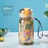 Kids Water Sippy Cup with Straw Cartoon Leakproof Water Bottles Outdoor Portable Drink Bottle Children's Lovely Cup
