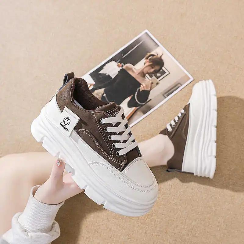 In The Forest Platform Ladies Boot Luxury Shoes A Luxury High Top Sneakers Woman Sports Athlete Athlete Nice Trnis