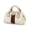 Gucci Мини-сумка Boston Ophidia с принтом GG Supreme и полосой Web 724606-FABEX-9642