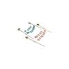 Adults Bunting Happy Birthday Gold Banner Baking Decoration Cake Flags Cake Topper Party Supplies