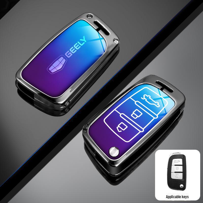 Geely Car Key Cover for Emgrand, Xingyue L, Boyue, Xingrui, Binyue, Bin, Shell, Ruibo, Rui, and Vision X6