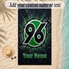 Beach TowelHannover 96 Custom Name Text Personalized Soft Towel for Beach Pool Indoor Home Decor Gift