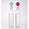 Aozora Soda Fresh Pink Caps for PET Bottles, Maintain Carbonation, Set of 2, for Carbonated Water and PET Bottles, One-Touch Opening and Closing, Refr