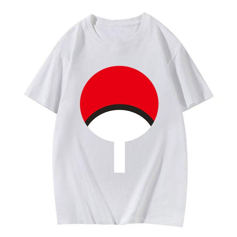 Anime Naruto Mens Summer T-shirt Kawaii Harajuku Manga Graphic Tops Tees Shirt Cotton Casual Cartoon Short-Sleeves Tshirts Streetwear