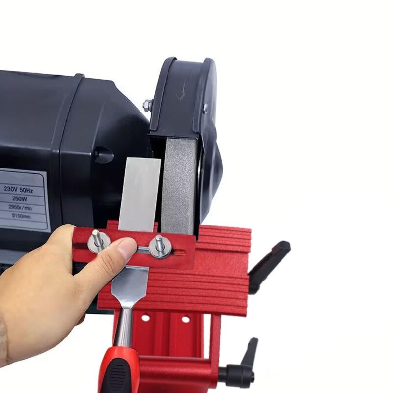 Регулируемый сменный приспособление для заточки инструментов для 6/8-дюймовых настольных точил, шлифовальных машин, наждачных станков, точилка, алюминиевый деревообрабатывающий инструмент