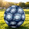 Футбольный мяч Preston North End, Печатный, Размер 5, Футбольный мяч B, Противоскользящий, Матчевый мяч для взрослых, Сувенир для футбольных фанатов