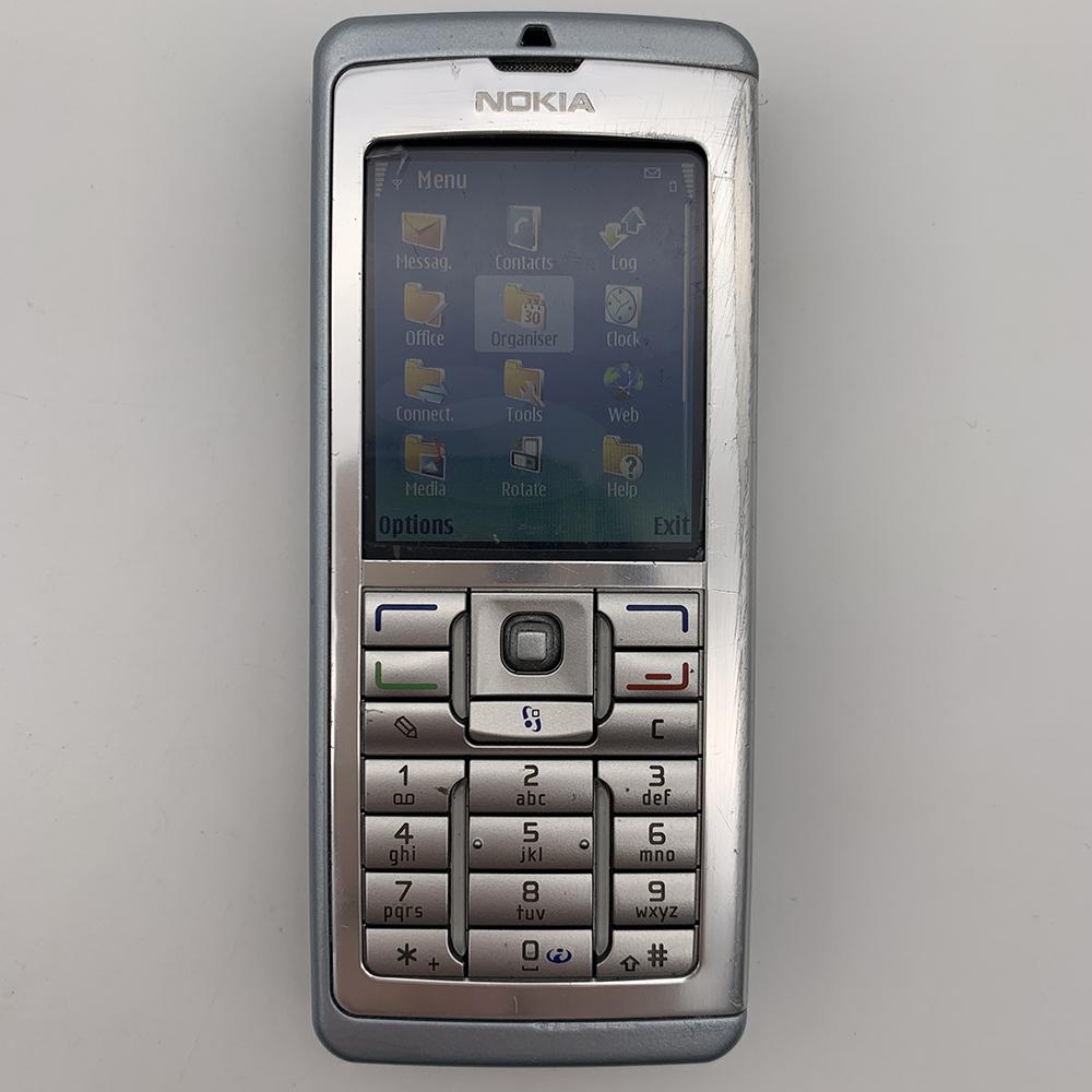 Восстановленный оригинальный мобильный телефон Nokia E60 с 1 SIM-картой