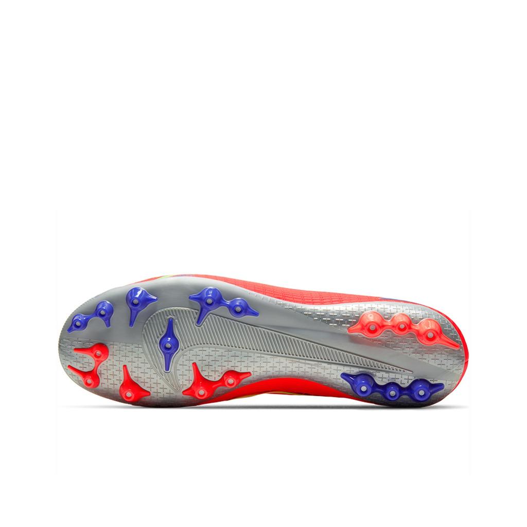 Nike Mercurial Vapor 14 Academy Удобные Универсальные Низкие Бутсы для Футбола с Шипами для Искусственного Газона Мужские Футбольные Бутсы Красно-Зеленые CV0967-600