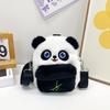 Plush Panda Cartoon Shoulder Bag Cute Little Girl Slung Childlike Shoulders