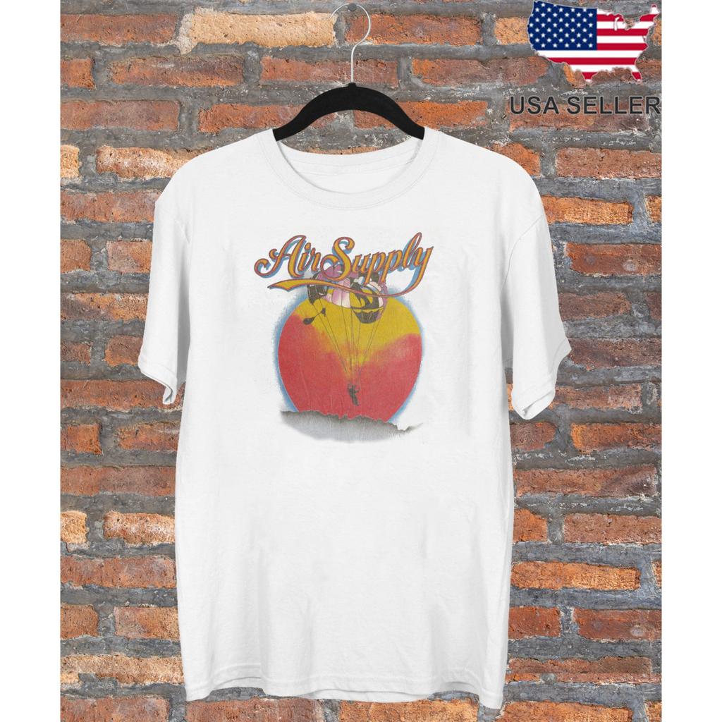 Vintage 1982 Tour Original AIR SUPPLY White Size S-234XL Unisex T-shirt SX580