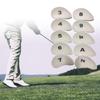 10 Штук Набор Чехлов для Гольф-Клюшек (Айронов) Защитный Набор для Защиты Паттера, Чехлы для Голов 3 4