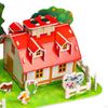 3D-пазл «Домик» для девочек, возраст 6-12 лет, мини-поделка из картона, творческий DIY