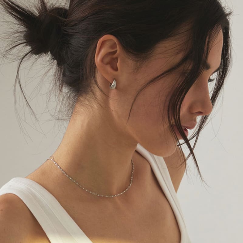 eenie beenie basic bold one-touch earrings ENJ24EW030