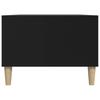  Coffee Table, Black, 90x50x36.5 Cm, Wood-based Material