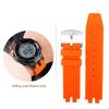 Для серии Casio PROTREK PRW-3000\3100\6000\6100Y Силиконовый ремешок для часов для альпинизма Водонепроницаемый Мужские аксессуары для активного отдыха