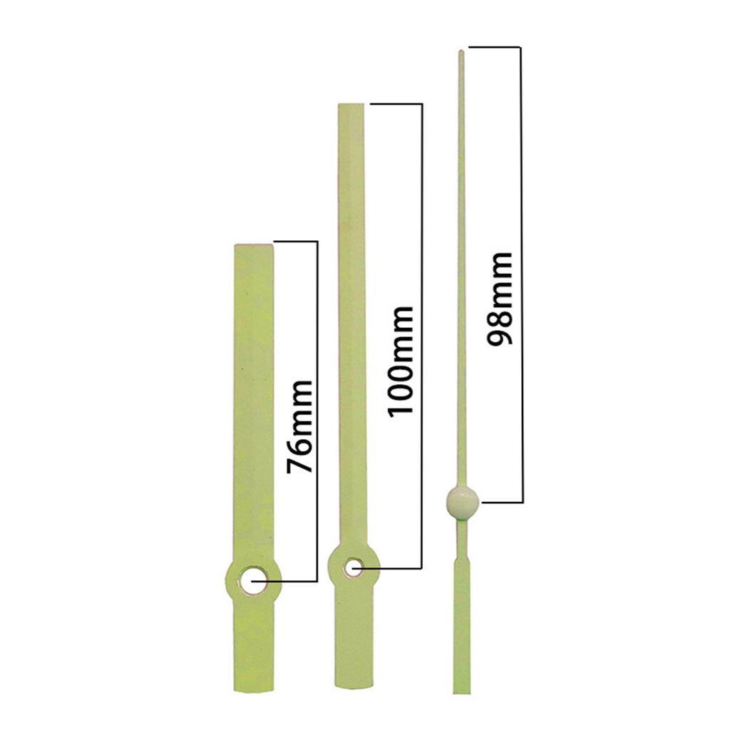 1 комплект DIY светящиеся бесшумные часы механизм аксессуар настенный ремонтный инструмент часть бытовые принадлежности для начинающих