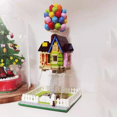 Городской эксперт по архитектуре, летающий воздушный шар, дом, тенсегрити, скульптуры, модульные городские строительные блоки, игрушки для девочек на Рождество