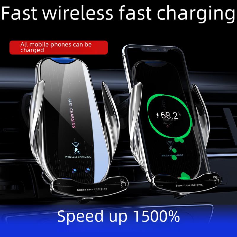 Magic Clip G10: Magnetic Wireless Car Charger with Colorful Lights & Aromatherapy