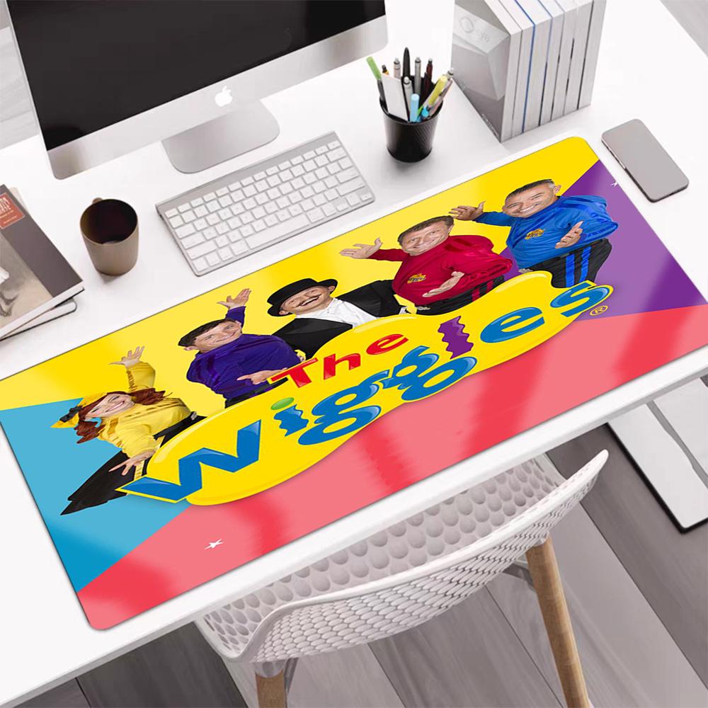 The Wiggles Theme Mouse Pad, Non Slip Rubber Base, Multifunctional Office & Home Decor, Perfect for Workspace Personalization.