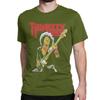 Рок-группа 90-х Мужские Женские Футболки Thin Lizzy Повседневные Футболки Короткий Рукав Круглый Вырез Футболка Чистый Хлопок Оригинальные Топы