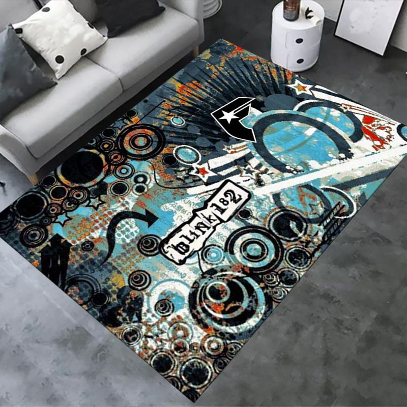 blink-182 Carpet Rug for Living Room Bedroom Home Sofa Decoration,Kids play Non-slip Floor Mat