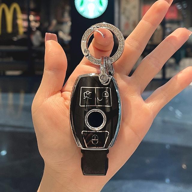 Брелок для ключей от машины, чехол для Mercedes Benz Maybach S580 ABCM-CLA-CLS-EG-GLB-GLE-R-SL Class AMG EQC GLA W213 GLC200 GT43