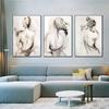 Abstract Sexy Women Back Canvas Painting Vintage Women Wall Art  Poster Print Decorative Picture Modern Living Room Home Decor Unframed