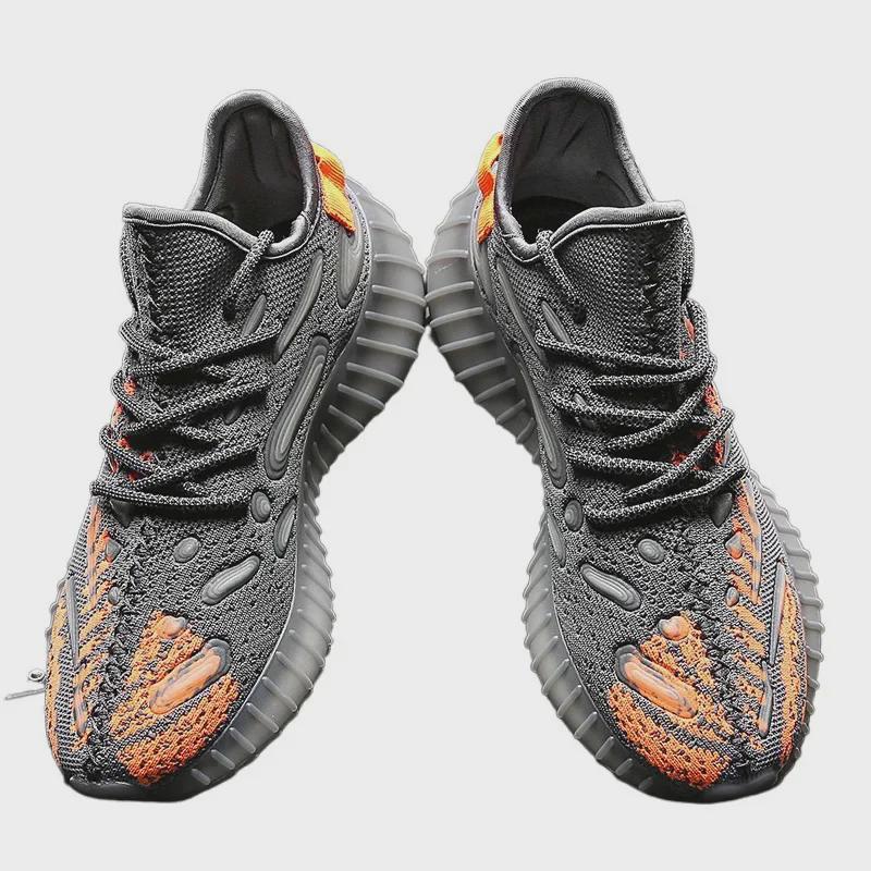 Men's Summer Breathable Mesh Running Shoes - Casual, Trendy, Lightweight Sports Sneakers