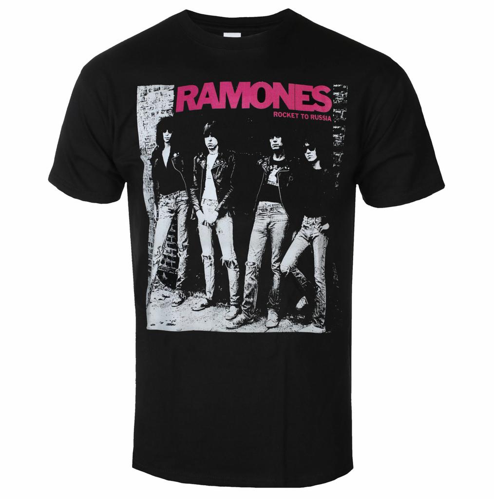 Ramones Pattern 3D Printed T-shirt Summer Fashion Luxury Short Sleeve Top Casual Retro O-neck Street Wear
