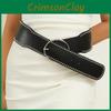 Belt Faux Leather With Rivet Decor And Metal Pin Closure For Trendy Outfits