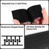 3M Dual Lock SJ3550 Reclosable Fastener 1/2''×3Ft Black Heavy Duty Mounting Tape Strong Adhesive with Interlocking Mushroom-Shaped Heads for Indoor