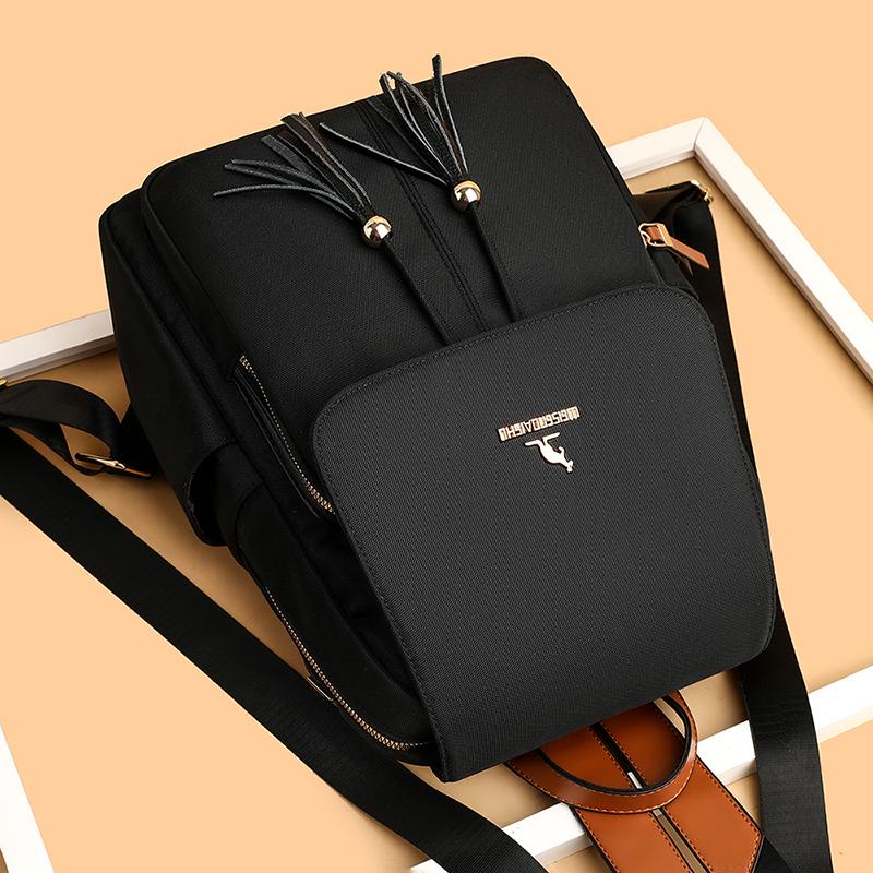 Women's Backpack Tassel Outdoor Travel Small Backpack