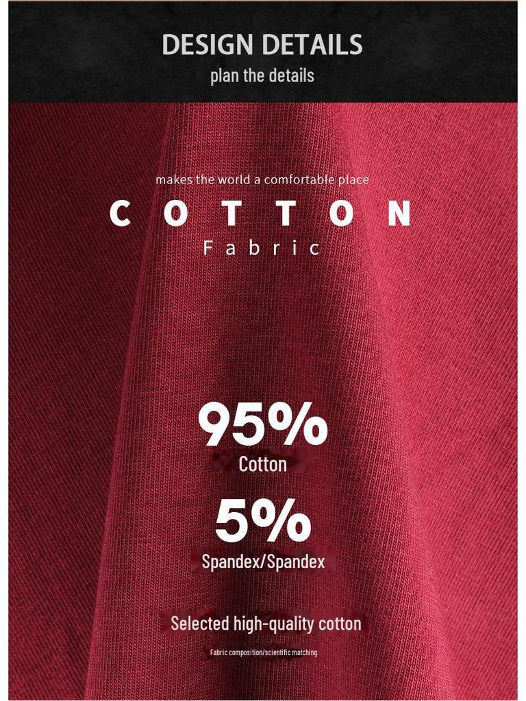 Мужские облегающие леггинсы со средней посадкой: Тонкие хлопковые брюки Nine-Point осень/зима