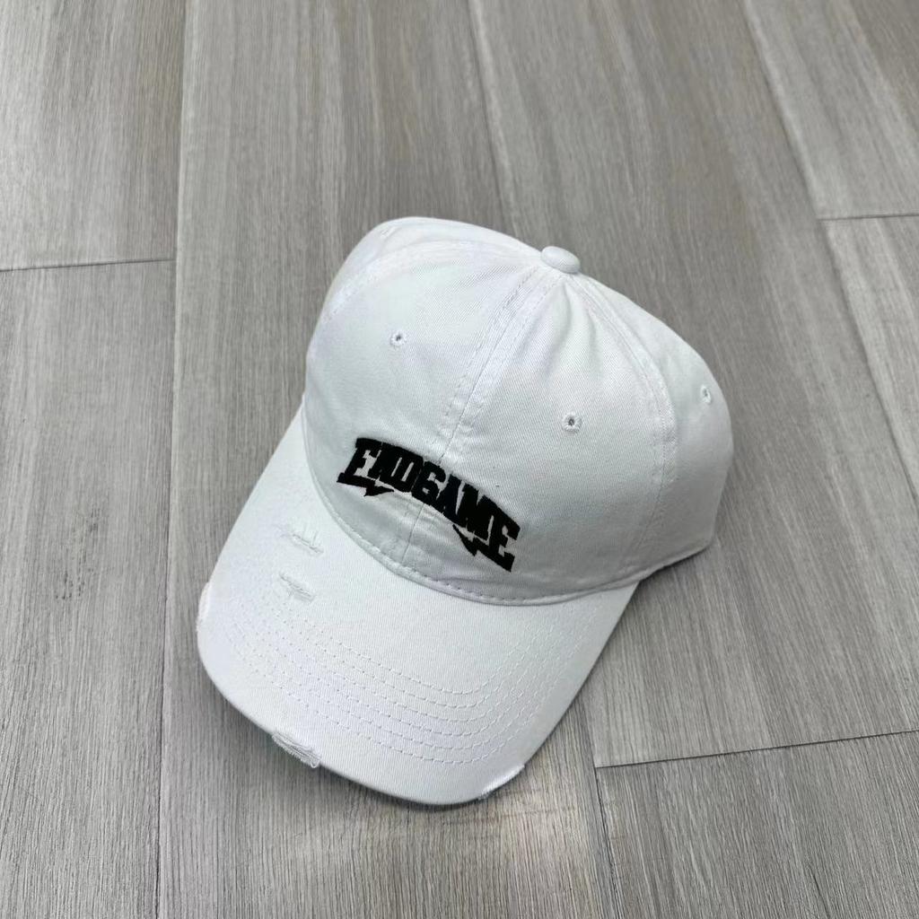 Шляпа женская весенне-летняя новая трехмерная вышитая буква полированная бейсболка мужская парная повседневная универсальная кепка с загнутыми полями