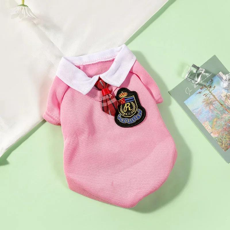 Пара домашних животных униформа одежда для маленьких и средних собак костюм щенка рубашка одежда для собак