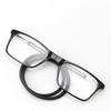 4 Styles Fashionable Neck Hanging Reading Glasses Magnet PC Square Frame HD Convenient And Comfortable Telescopic Feet Unisex