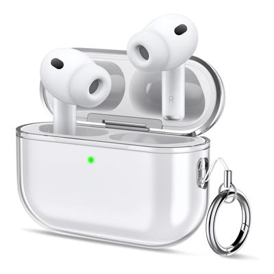 Чехол Seefox для Airpods Pro 3 для Airpods Pro ТПУ Видимый светодиод Зарядка Полный с Совместимый с Airpods Pro 3 (Выпущено 2025) (3-е поколение),