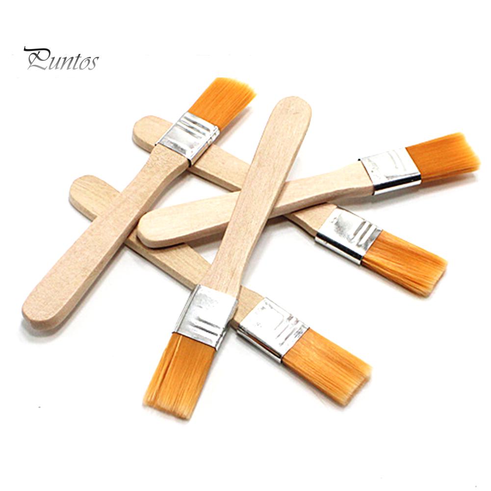 5 кисточек для краски.Размеры:длина 13см,длина волос 2,5см