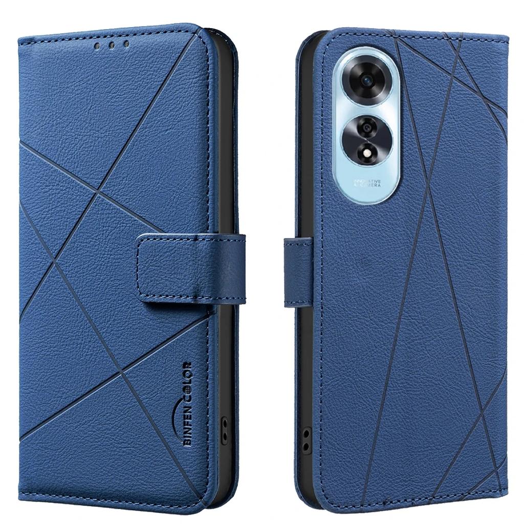 Прочный магнитный чехол-книжка из кожи для OPPO A60 4G A59 5G A79 5G A98 5G A38 4G A18 4G A58 4G A78 5G A78 4G A96 5G Обложка Funda